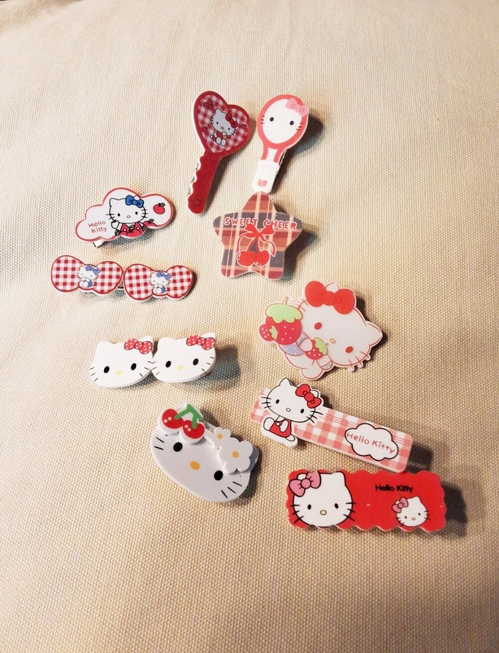Hello Kitty Hair Accessories Set - Multicolor